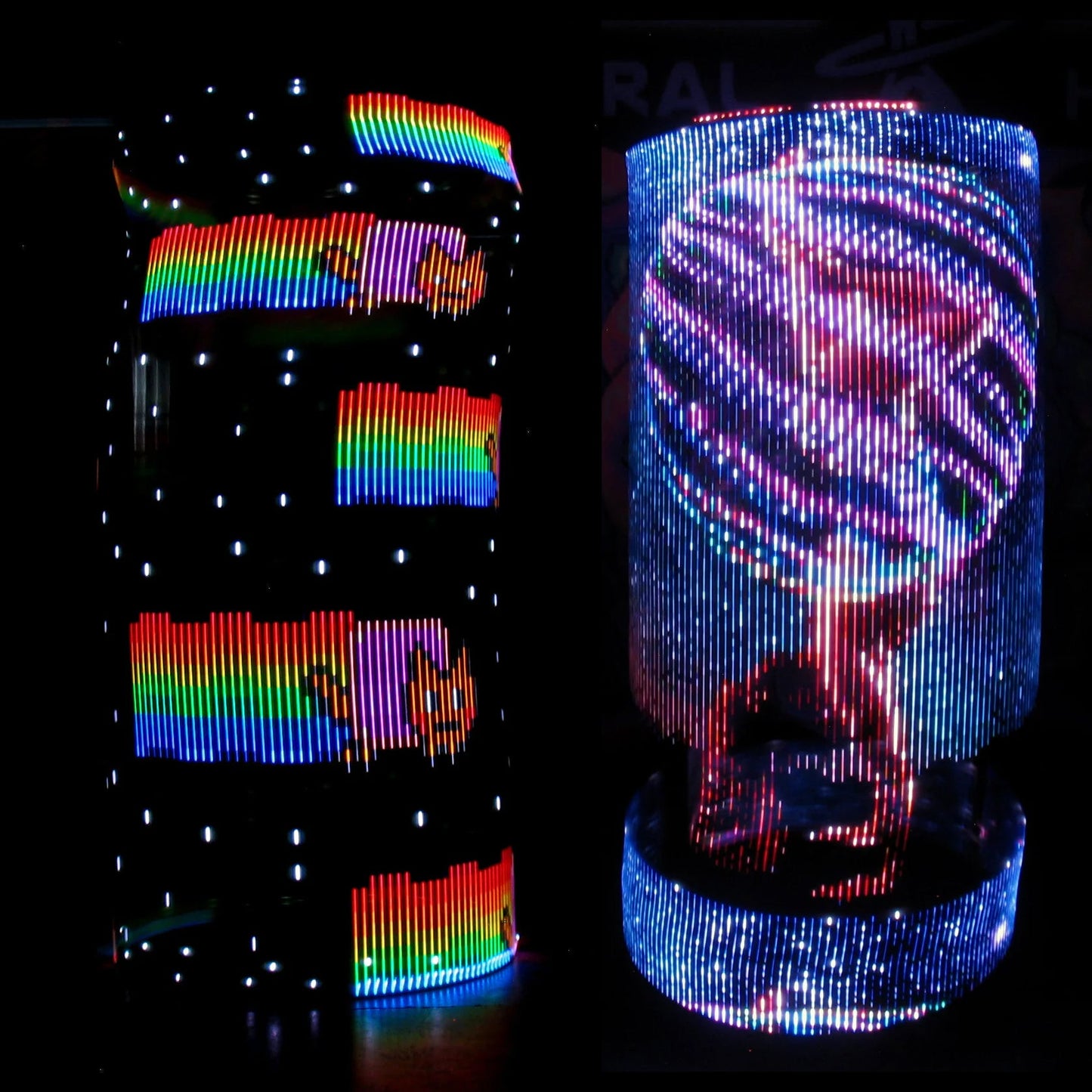 Atomic V LED Hoops